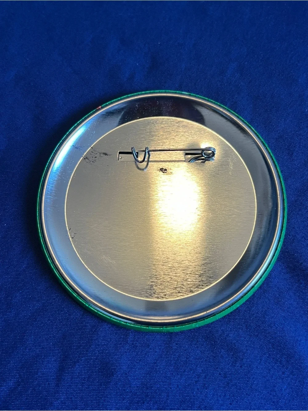 Disney Goofy Celebration Button — Bright Green